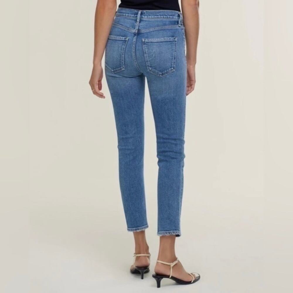 AGOLDE Toni Mid Rise Straight Leg Jean - Picture 4 of 12